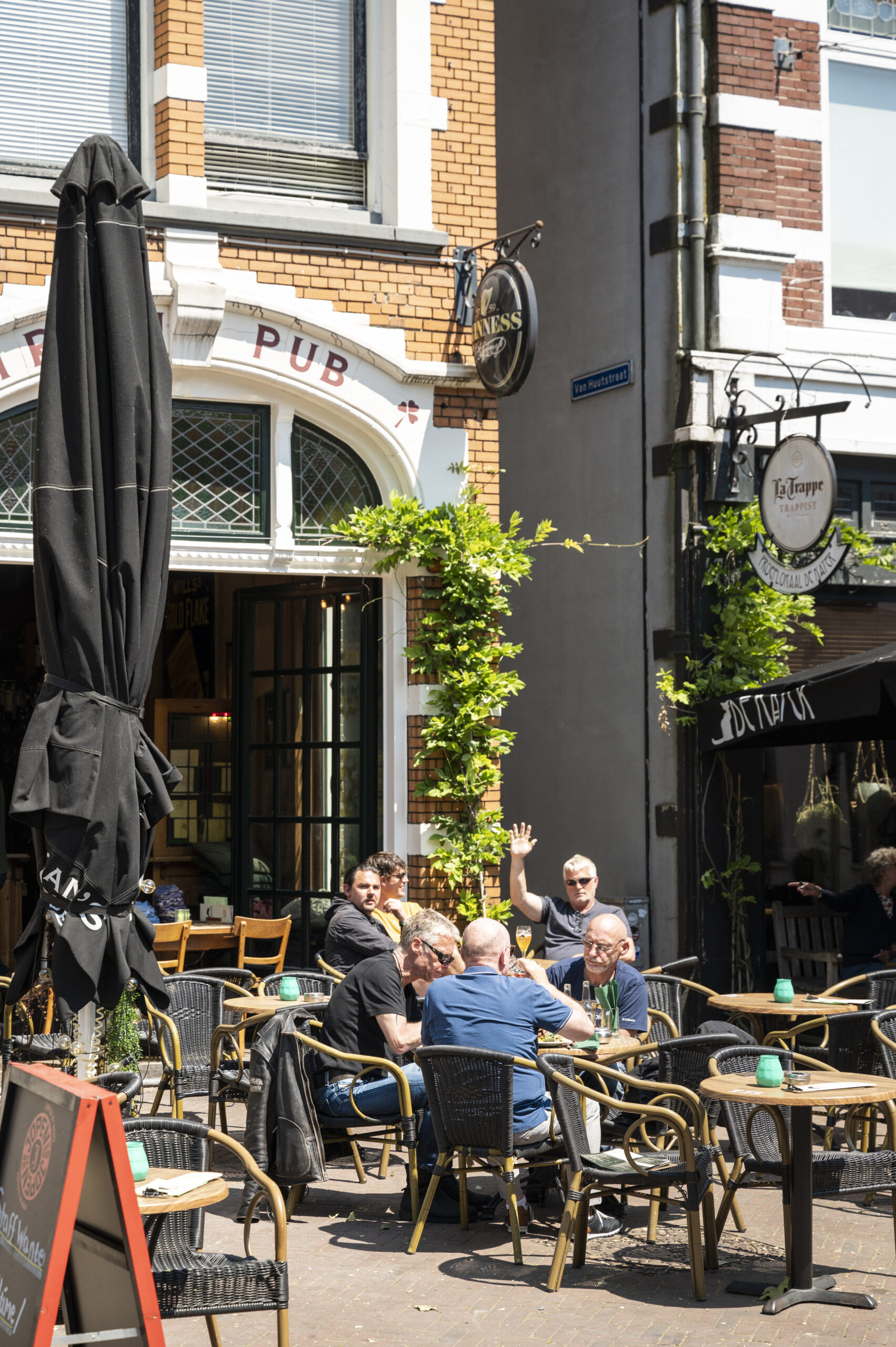 Gezellige terrassen in de binnenstad van Apeldoorn