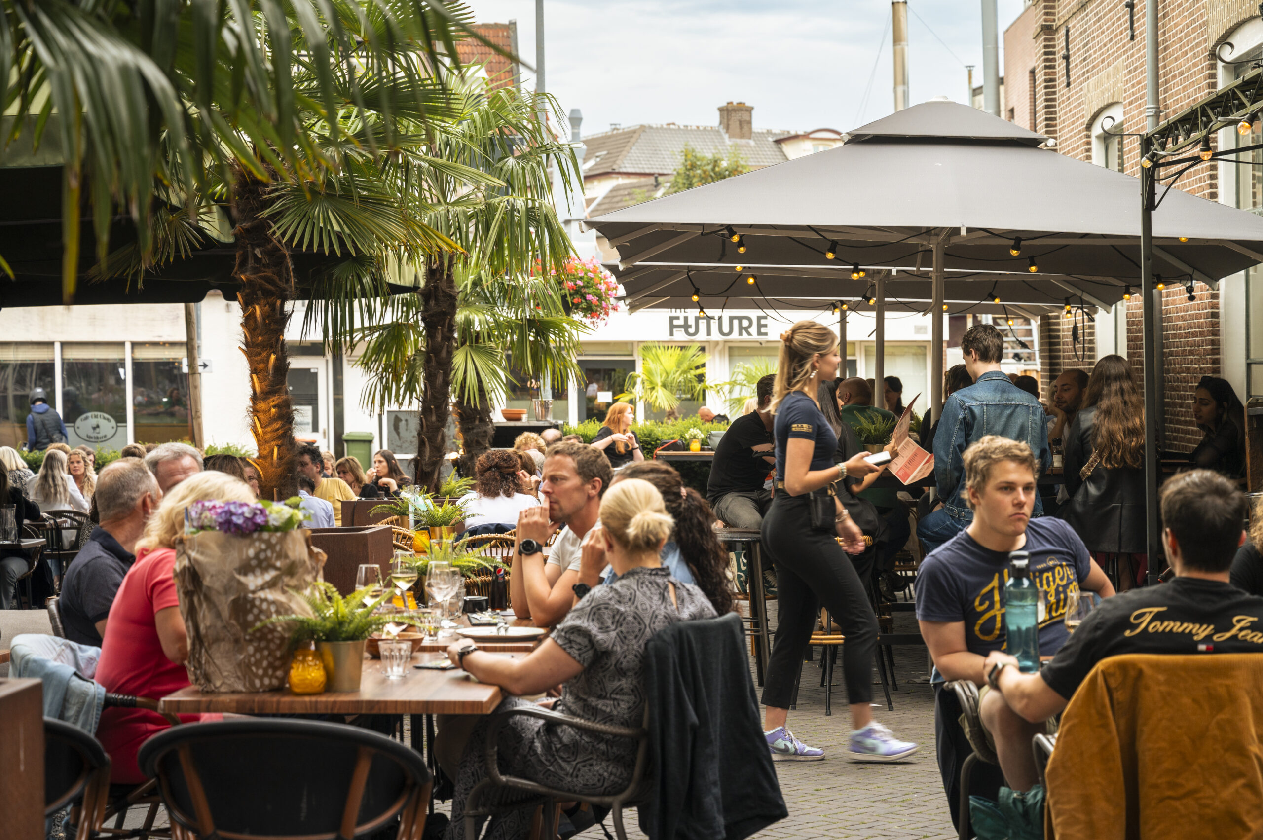 Gezellige terrassen in de binnenstad van Apeldoorn