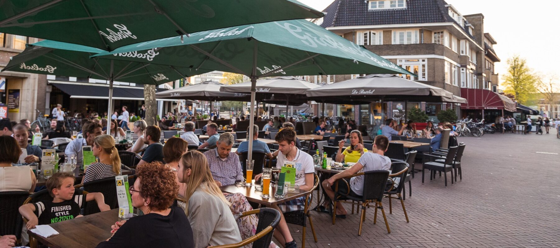 Gezellige terrassen in de binnenstad van Apeldoorn