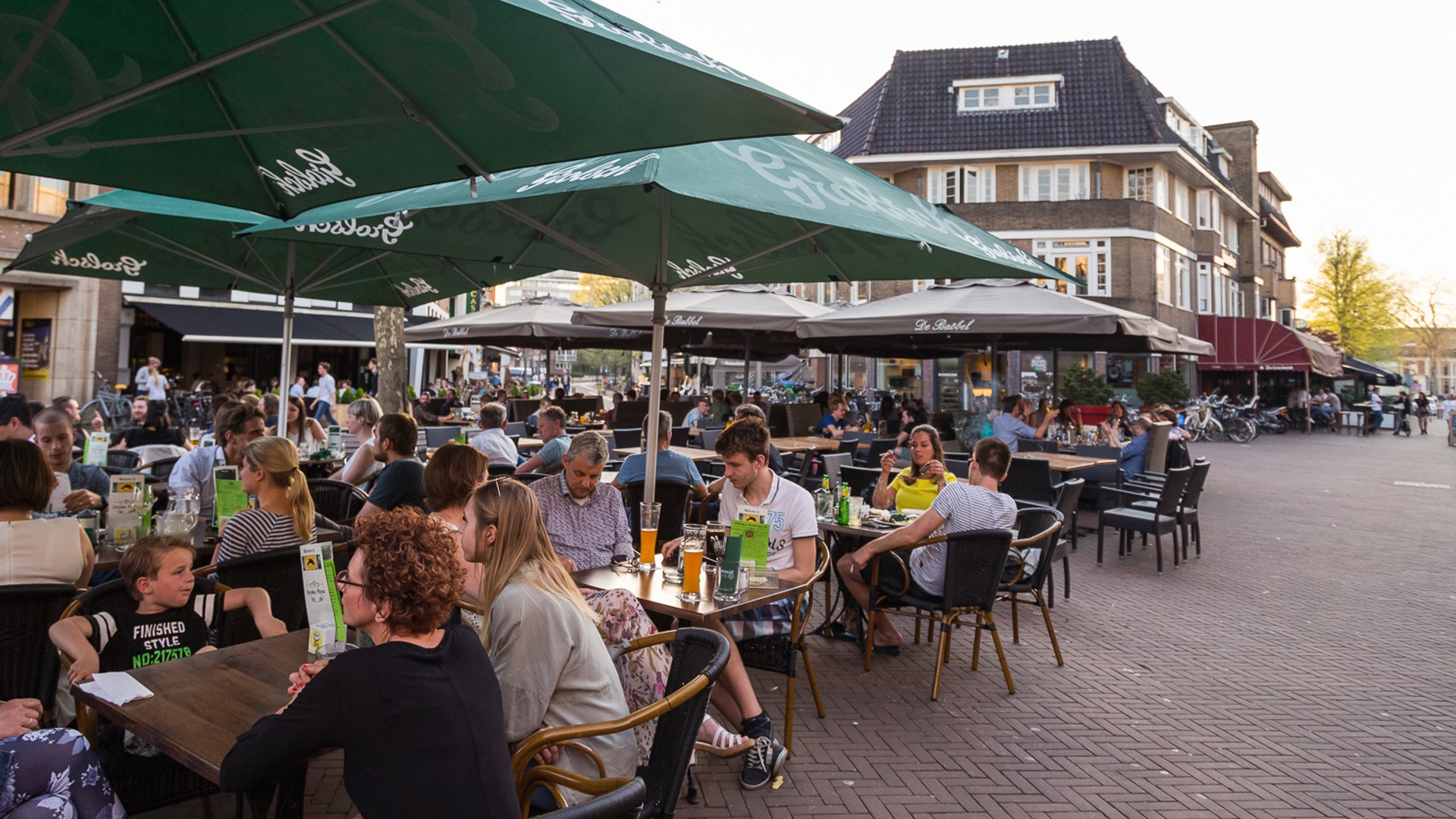 Gezellige terrassen in de binnenstad van Apeldoorn