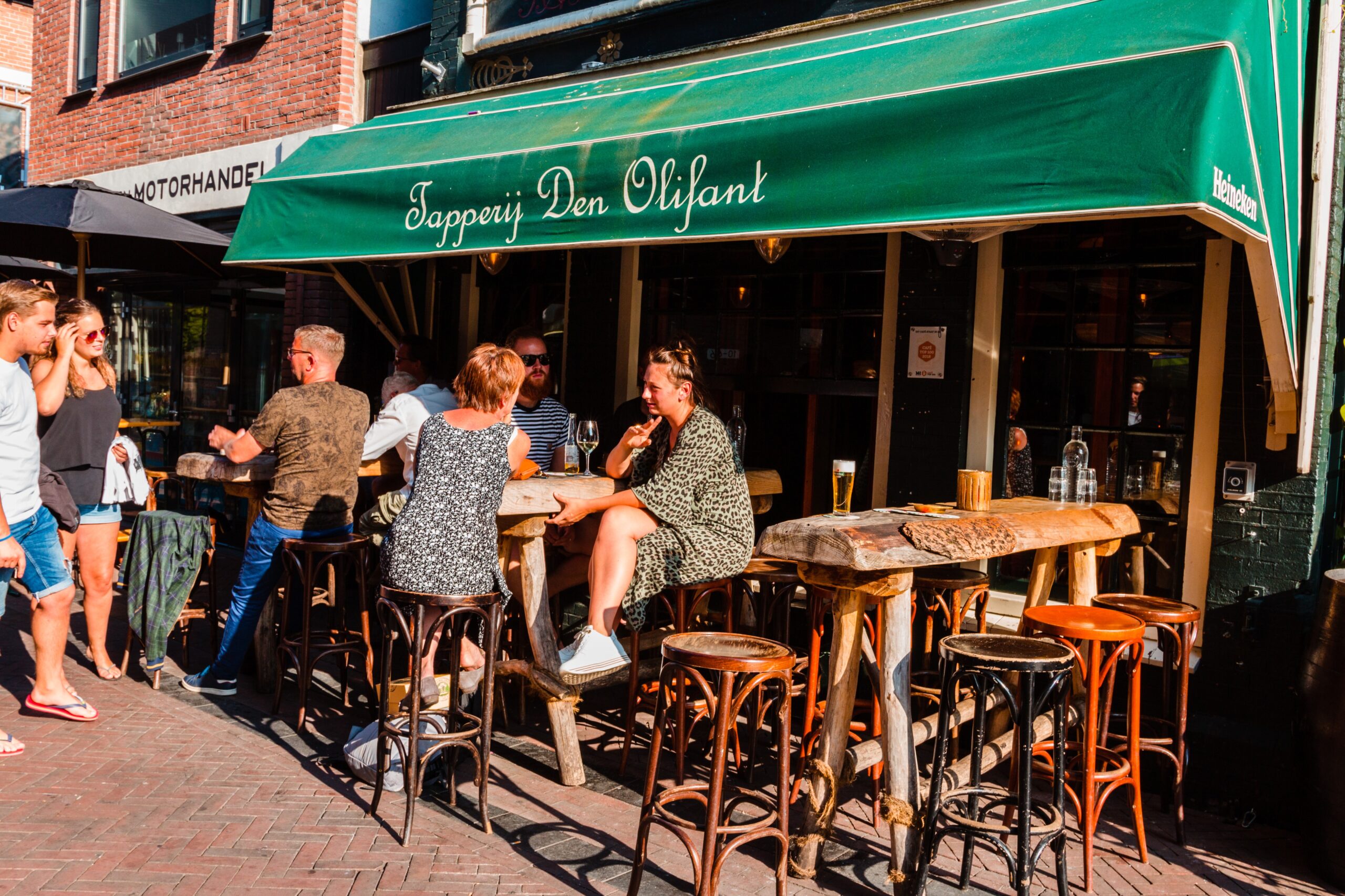 Gezellige terrassen in de binnenstad van Apeldoorn