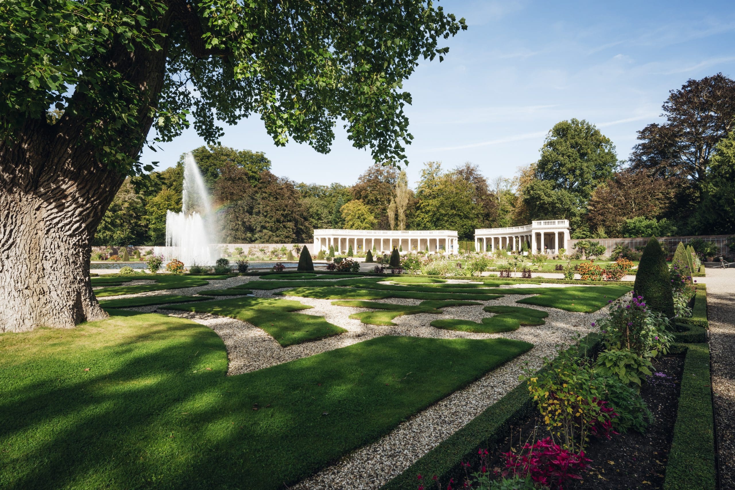 Paleistuinen bij Paleis Het Loo in Apeldoorn