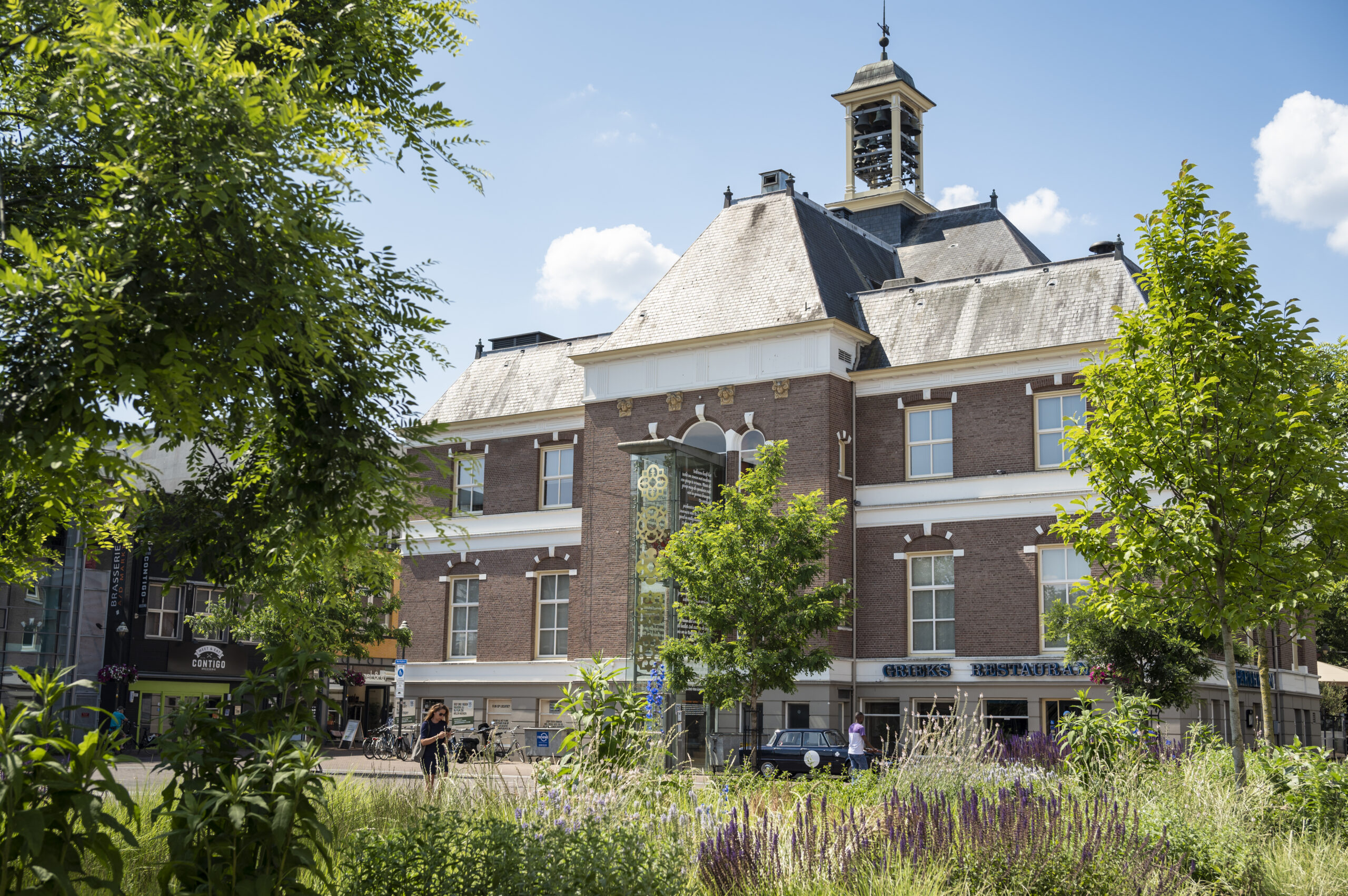 Groen in de binnenstad van Apeldoorn