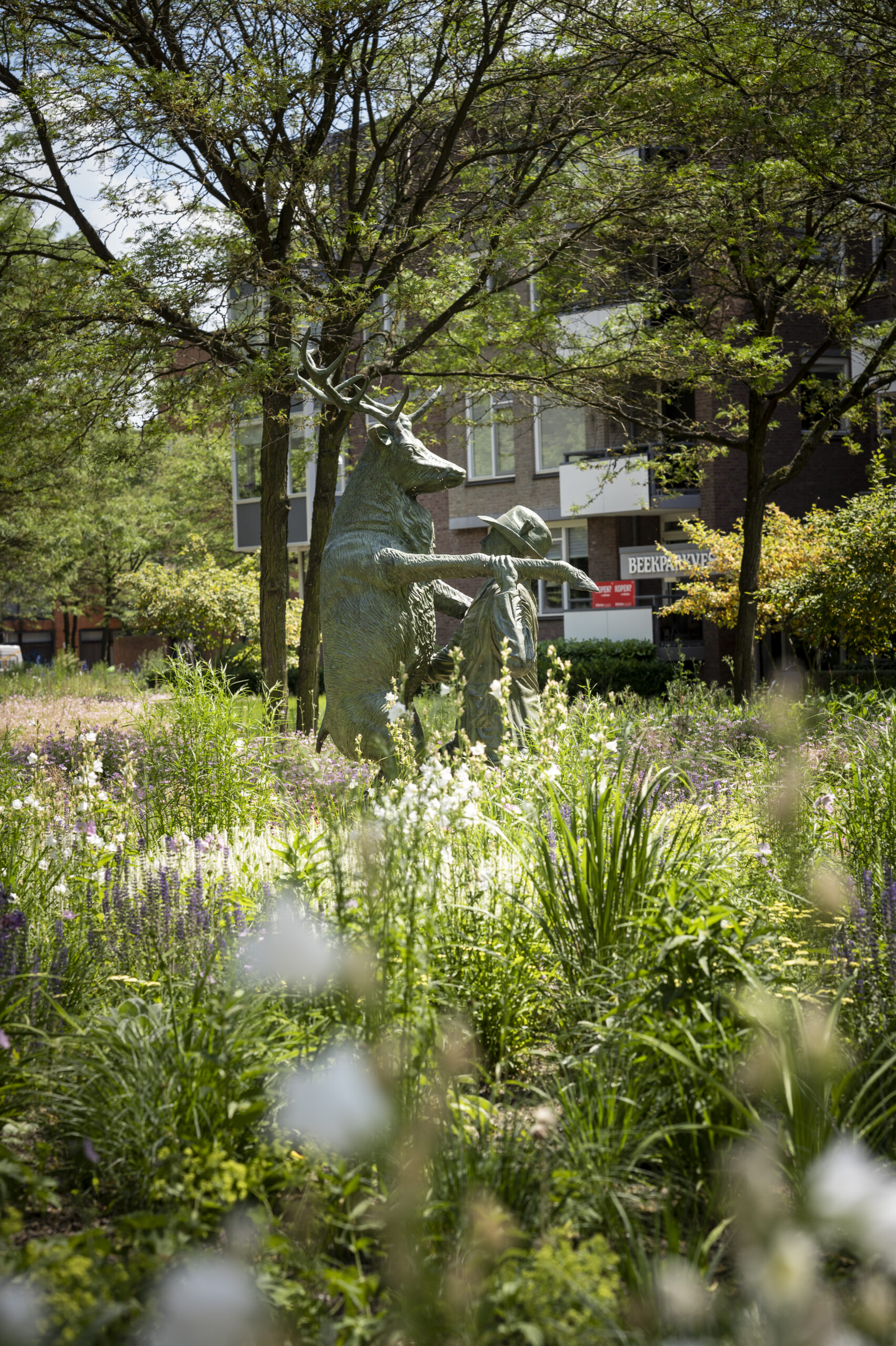 Groen in de binnenstad van Apeldoorn