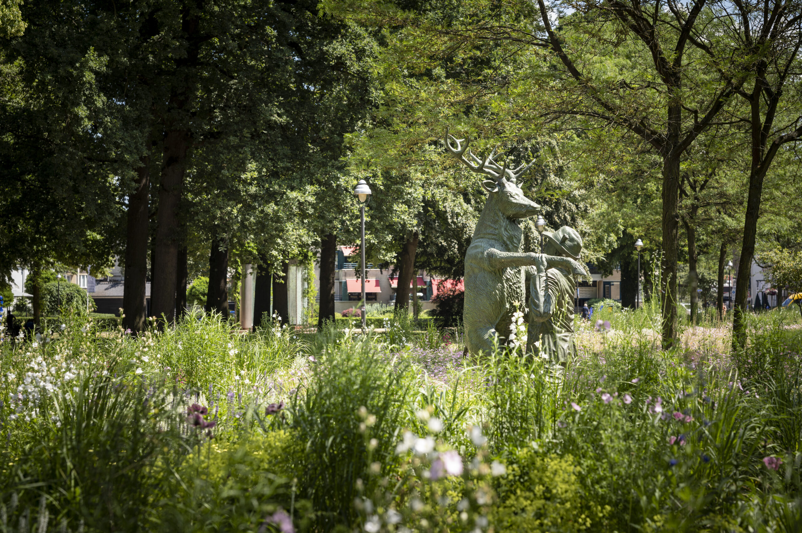 Groen in de binnenstad van Apeldoorn