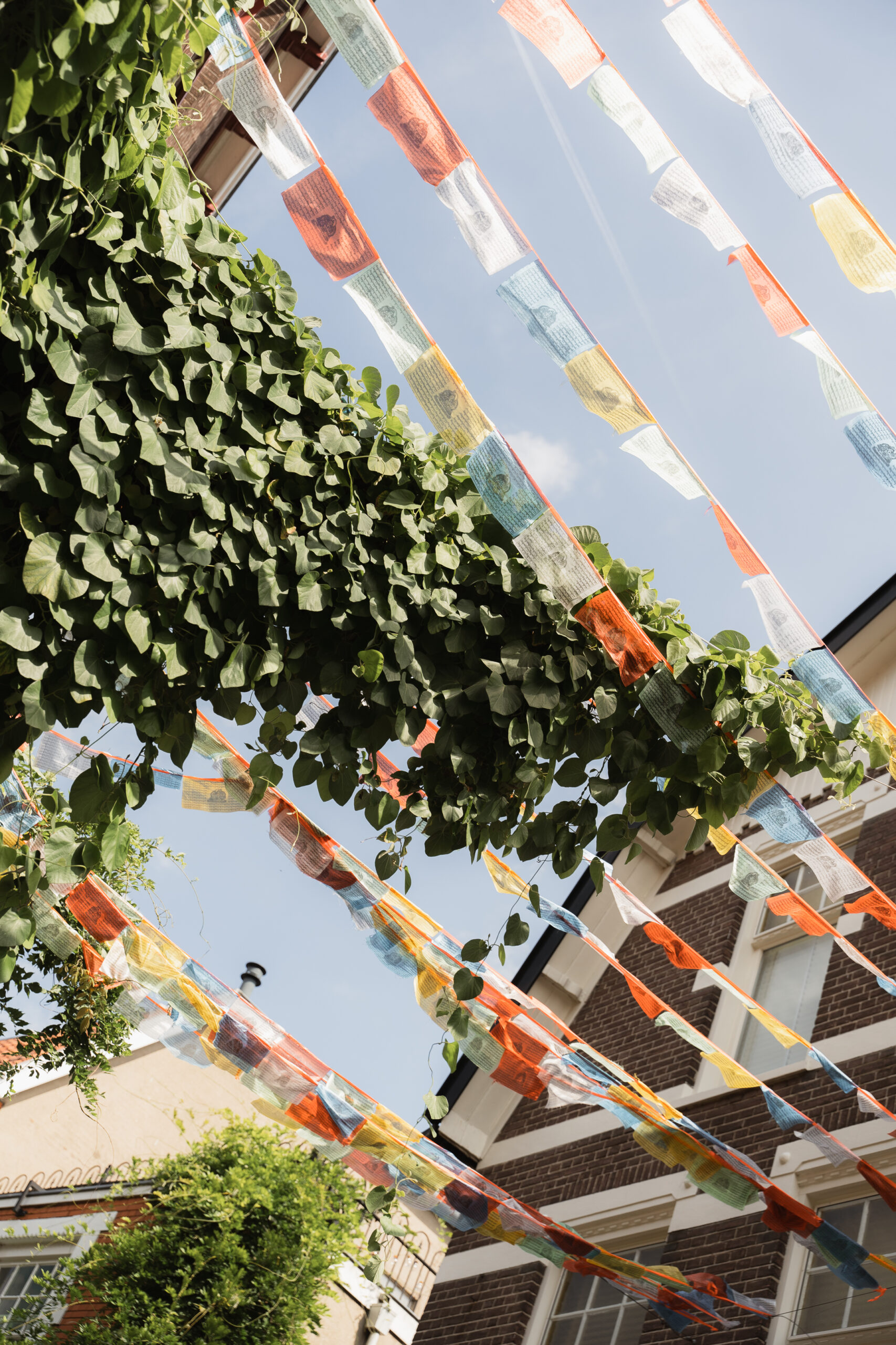 Kapelstraat in de zomer