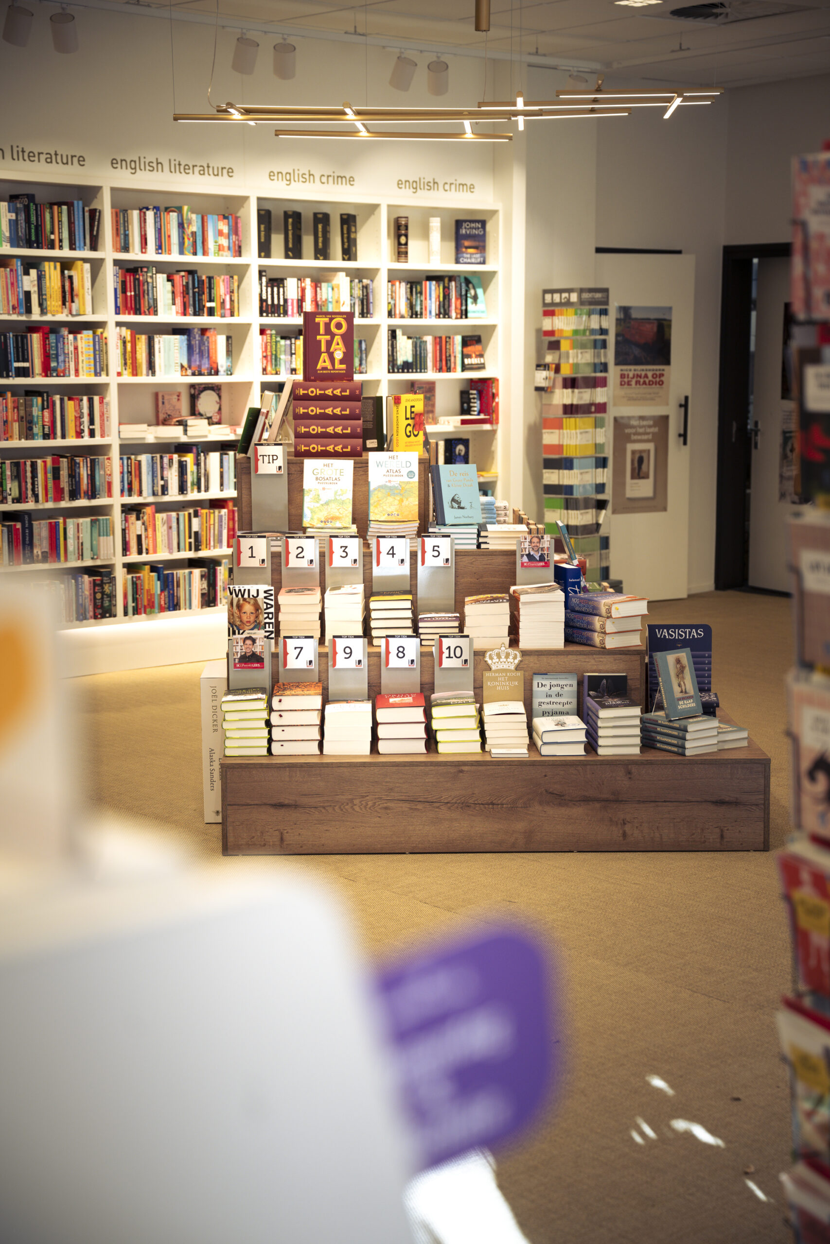 Boekhandel Broekhuis in de binnenstad van Apeldoorn