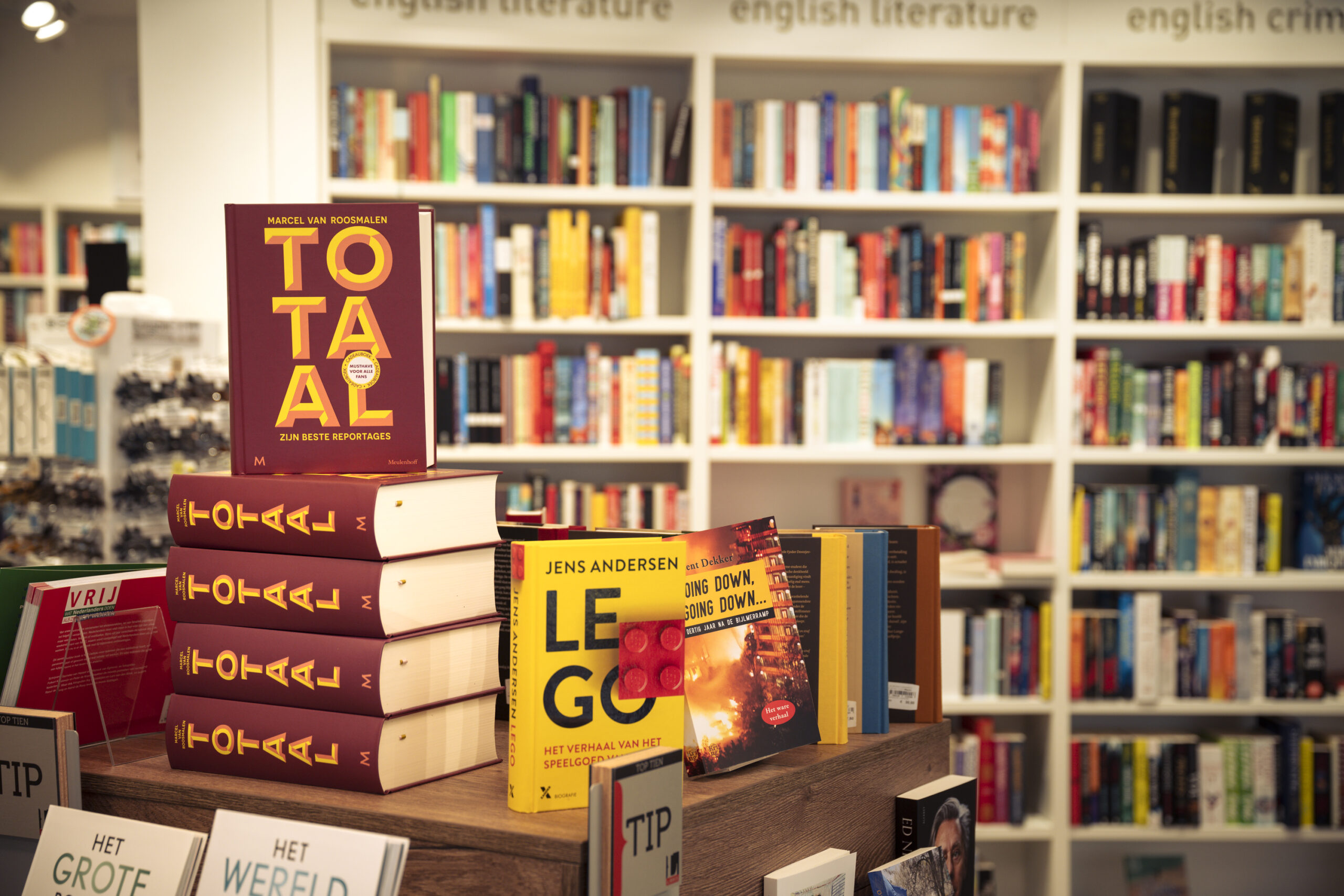 Boekhandel Broekhuis in de binnenstad van Apeldoorn