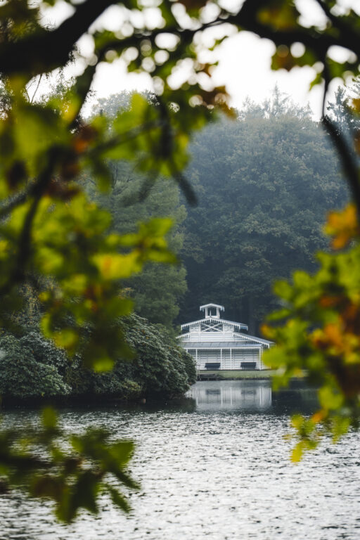 Theepaviljoen in het paleispark in Apeldoorn