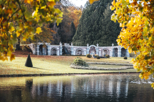 Het Paleispark in de herfst in Apeldoorn